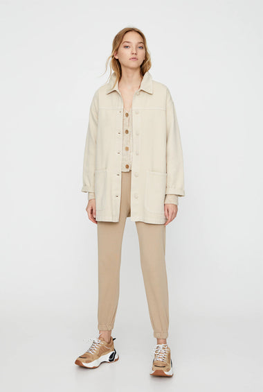 Basic Denim Worker Jacket