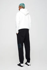 Black Cotton Jogging Trousers