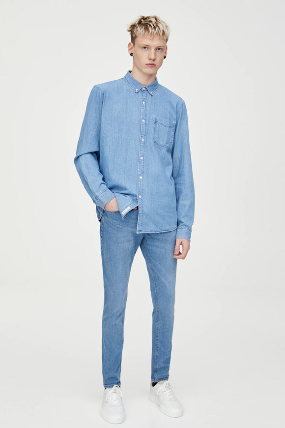 Distressed Effect Super Skinny Jeans