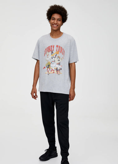 Joggers With Contrast Side Stripes