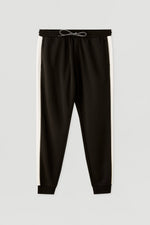 Joggers With Contrast Side Stripes