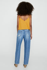 Strappy Top With Front Knot